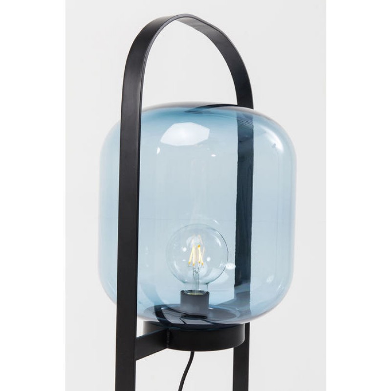 Floor Lamp Jupiter Blue - Black